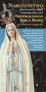 Nabożeństwo pierwszych sobót miesiąca ku czci Niepokalanego Serca Maryi 