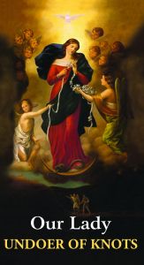 Mary, Undoer of Knots Prayer Card